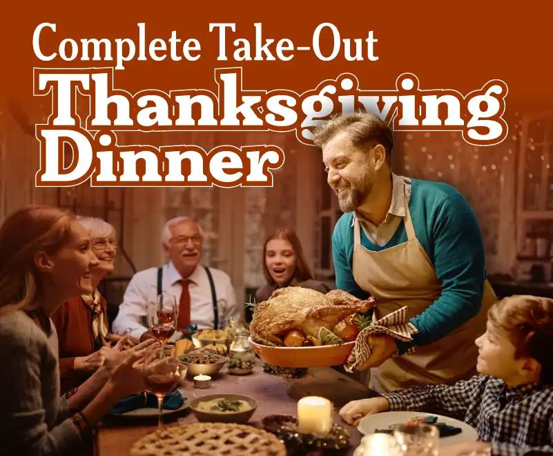 Complete Take-Out Thanksgiving Dinner